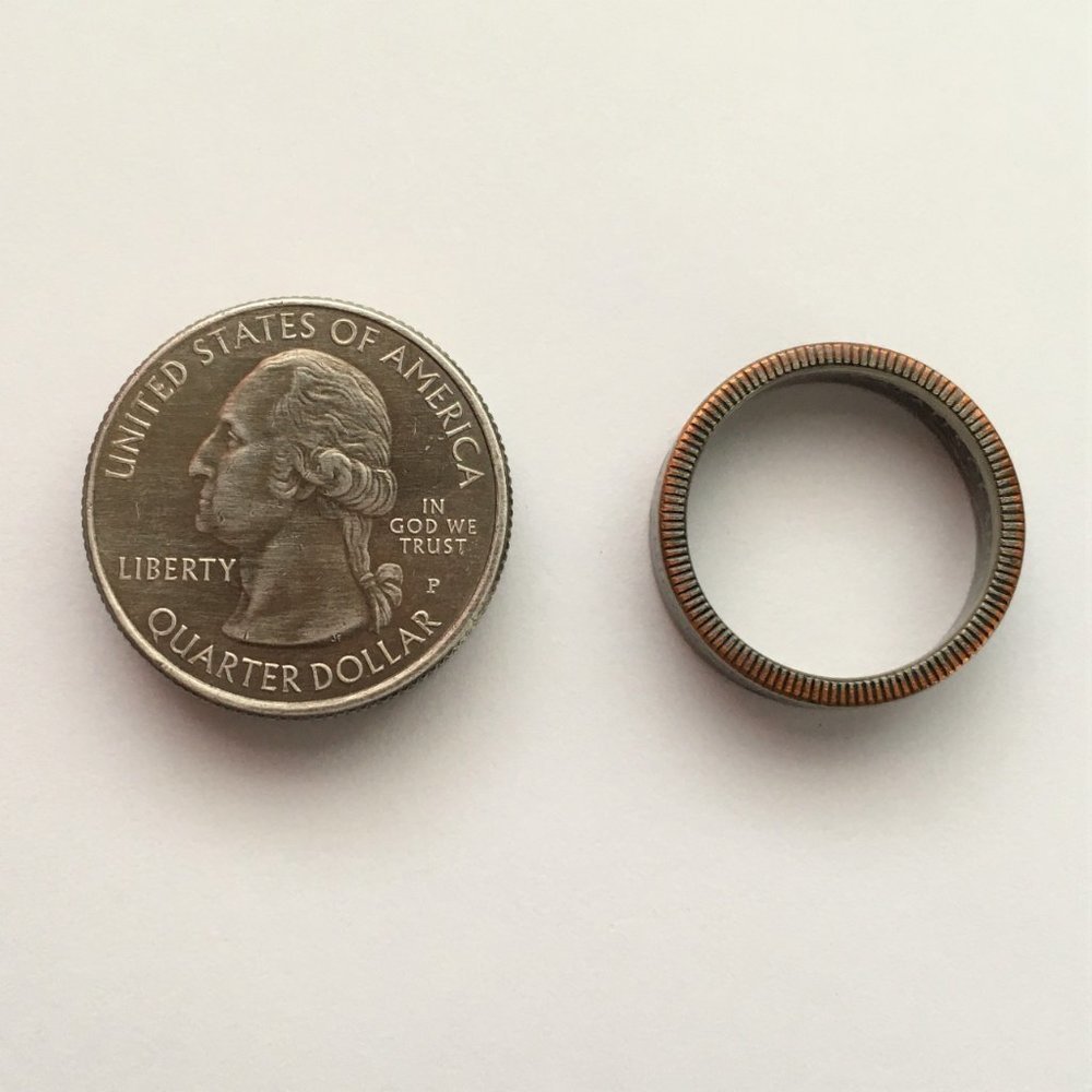 2017 Iowa State National Parks Quarter Coin Ring - Picture 5 of 8